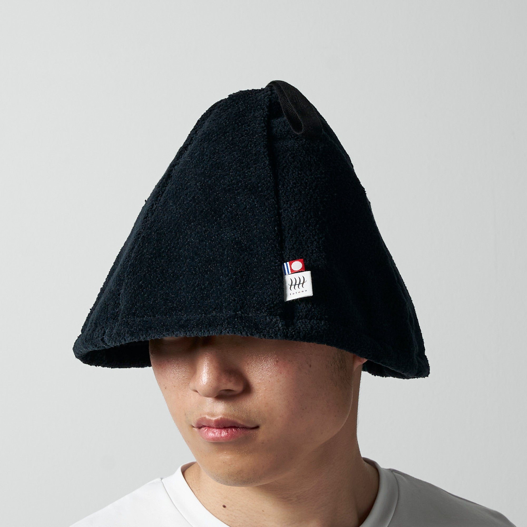 サウナハット ブラック&ブラック【厳選今治タオル】